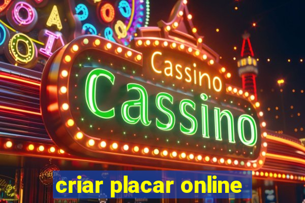 criar placar online